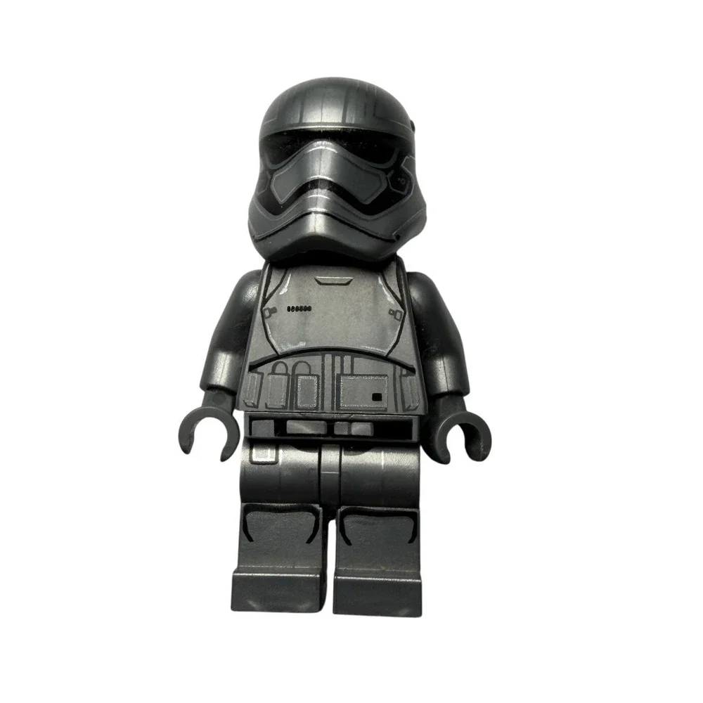 Genuine LEGO Star Wars First Order Trooper Minifigure Dark Gray Helmet